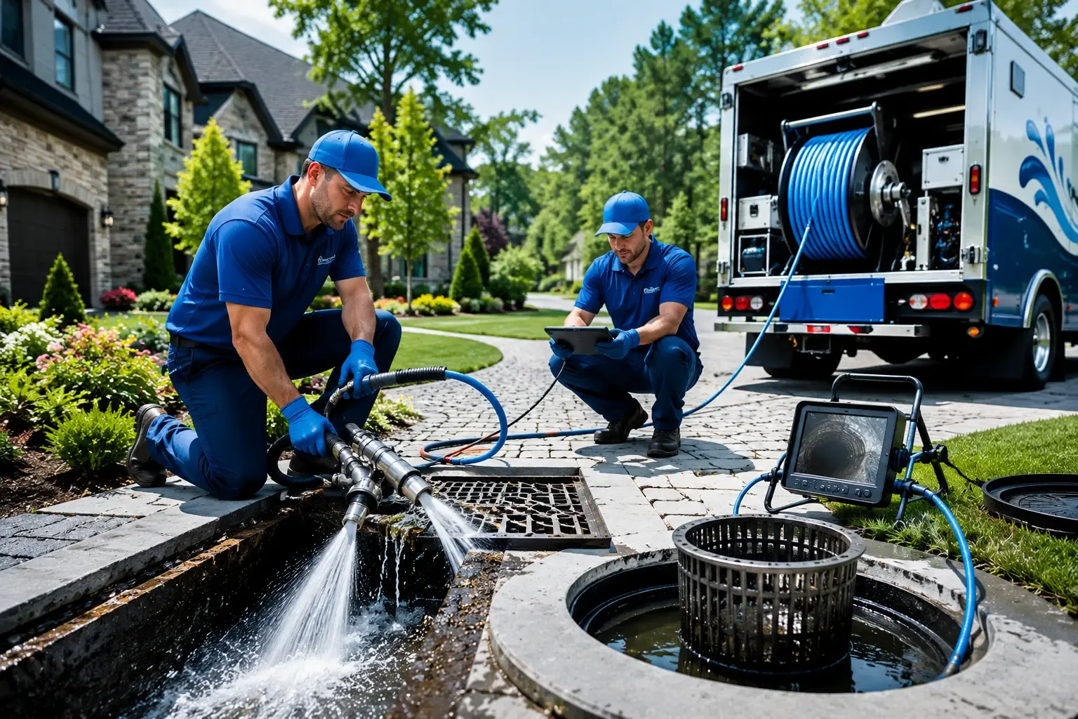 Local outdoor drain cleaning professionals in Hereford, PA