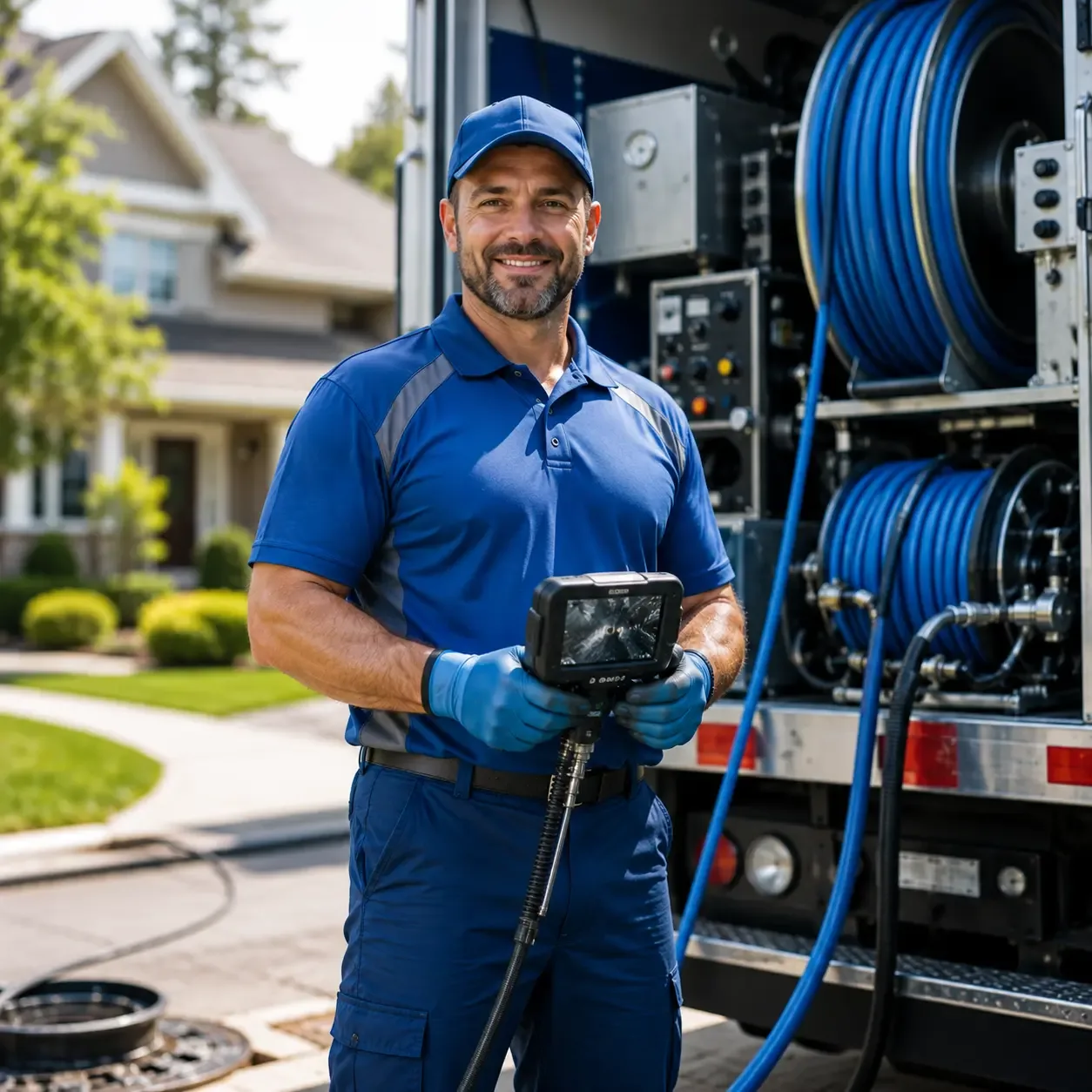 Local outdoor drain cleaning specialists in Hereford, PA